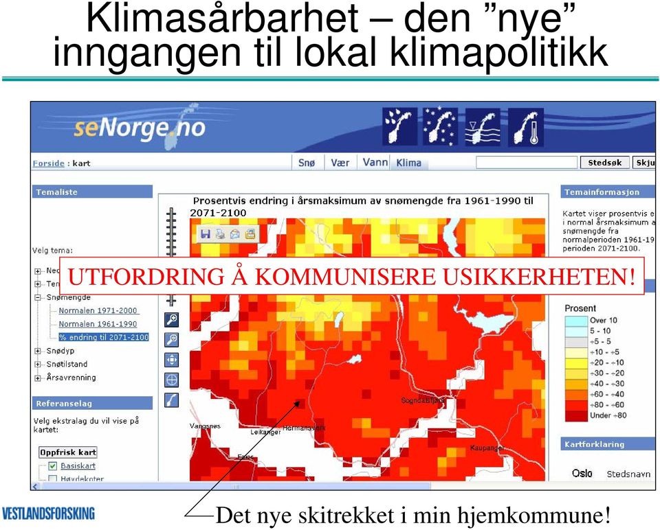 UTFORDRING Å KOMMUNISERE