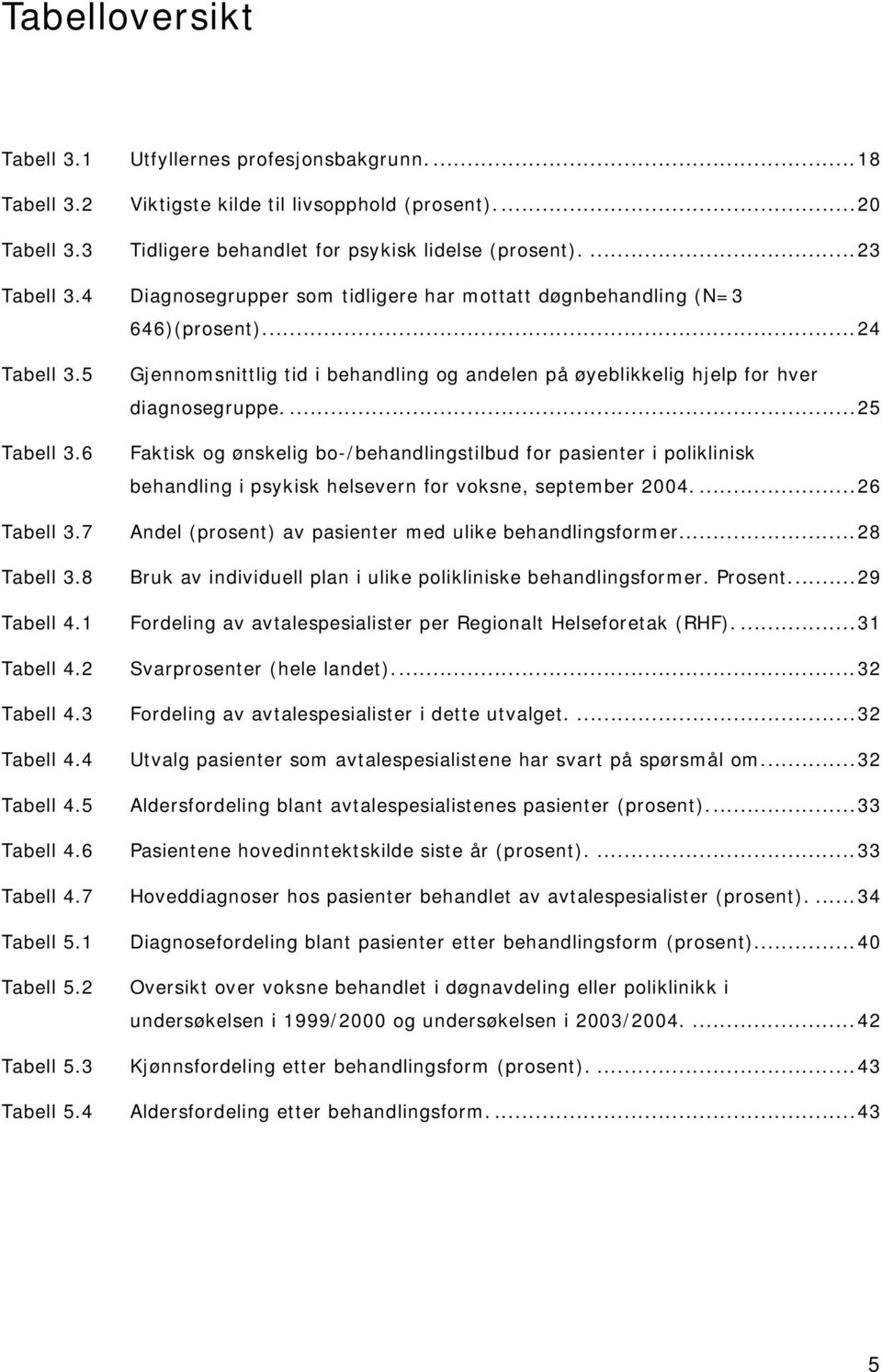 ..24 Gjennomsnittlig tid i behandling og andelen på øyeblikkelig hjelp for hver diagnosegruppe.