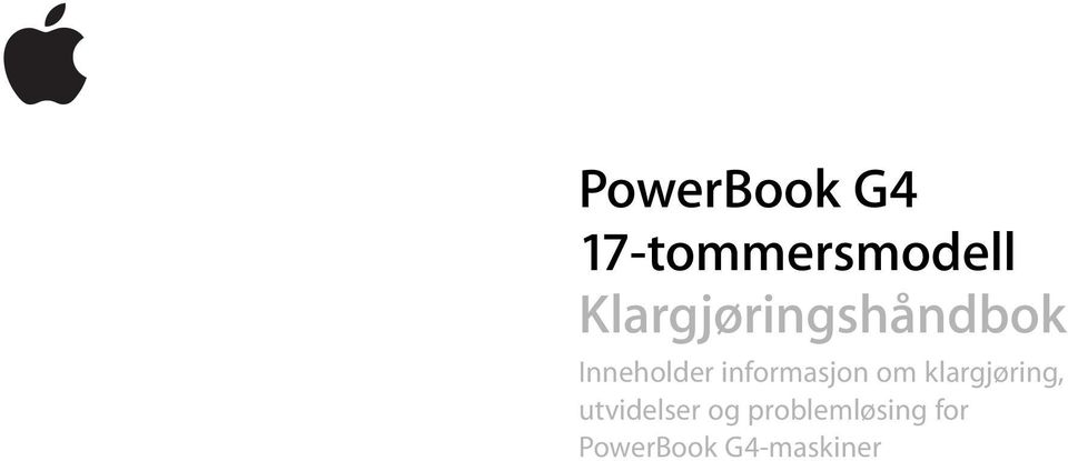 informasjon om klargjøring,