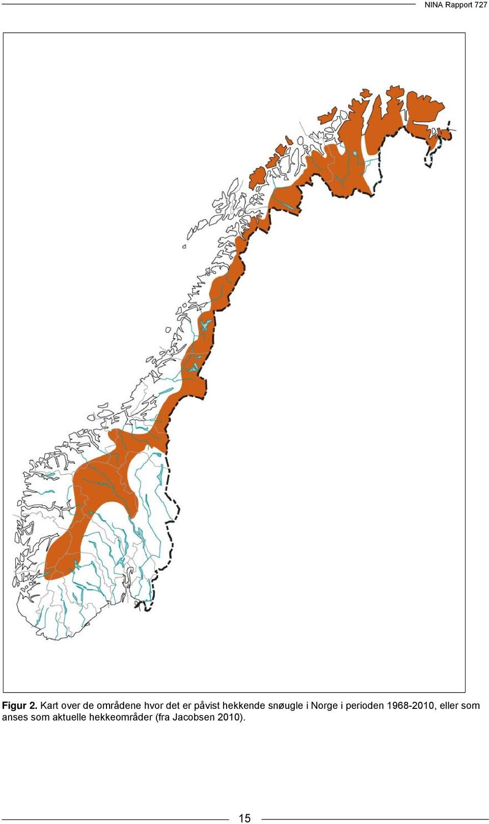 hekkende snøugle i Norge i perioden