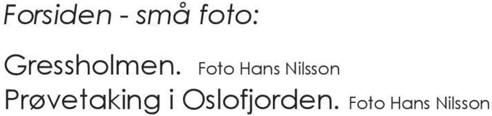 Foto Hans Nilsson