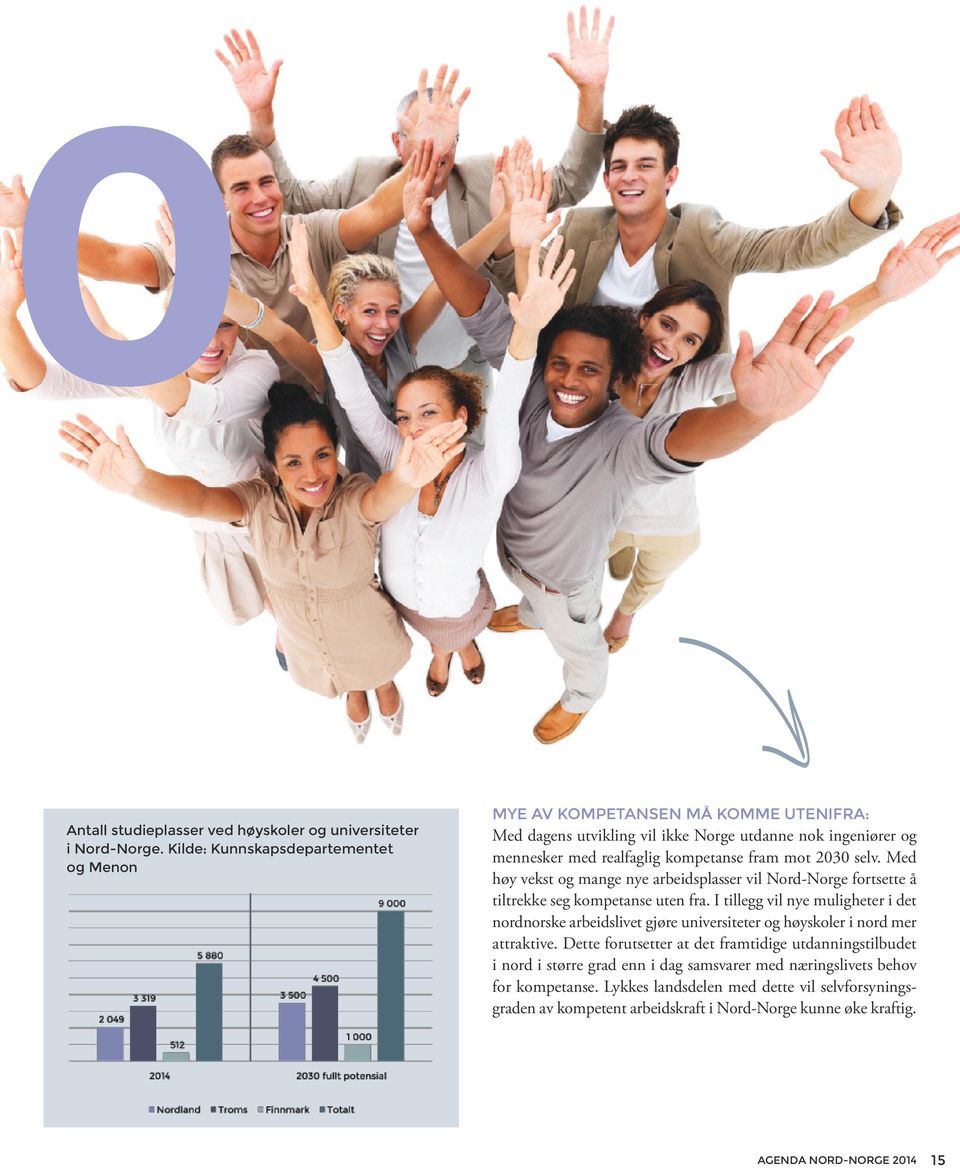 selv. Med høy vekst og mange nye arbeidsplasser vil Nord-Norge fortsette å tiltrekke seg kompetanse uten fra.