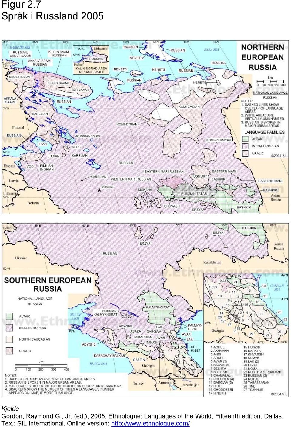 Ethnologue: Languages of the World, Fifteenth