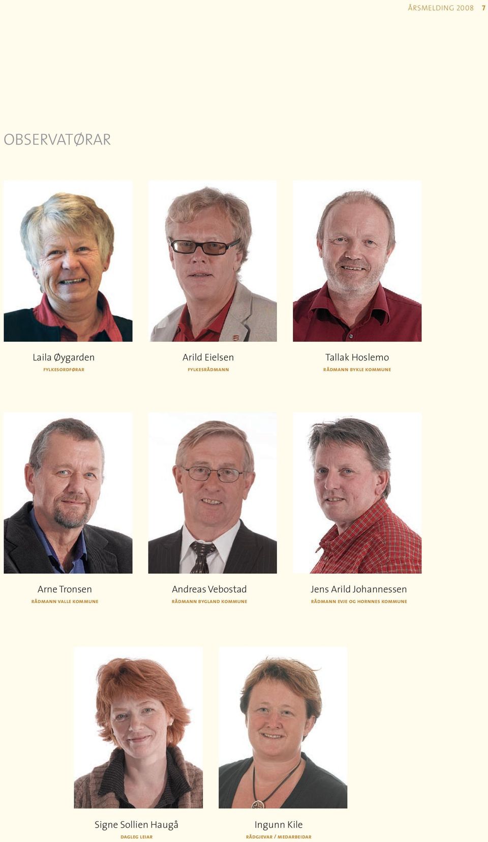 kommune Andreas Vebostad rådmann bygland kommune Jens Arild Johannessen rådmann