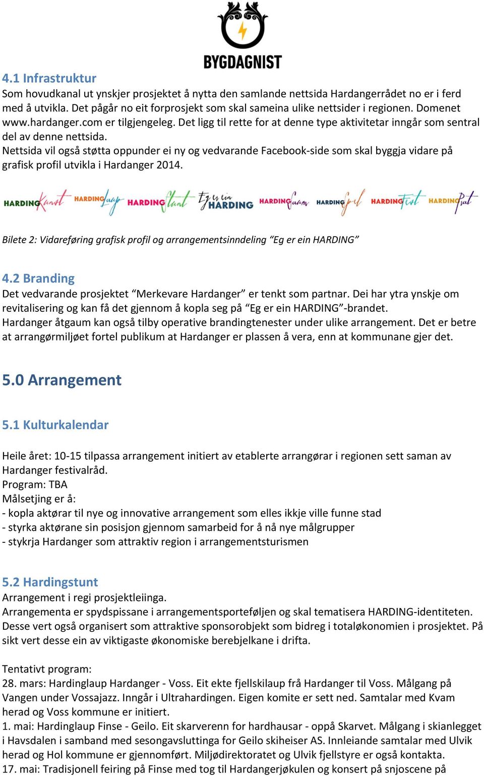 Det ligg til rette for at denne type aktivitetar inngår som sentral del av denne nettsida.