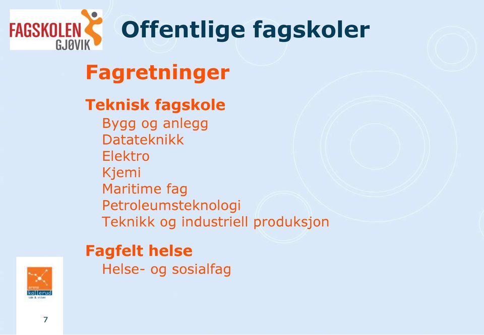 Kjemi Maritime fag Petroleumsteknologi Teknikk