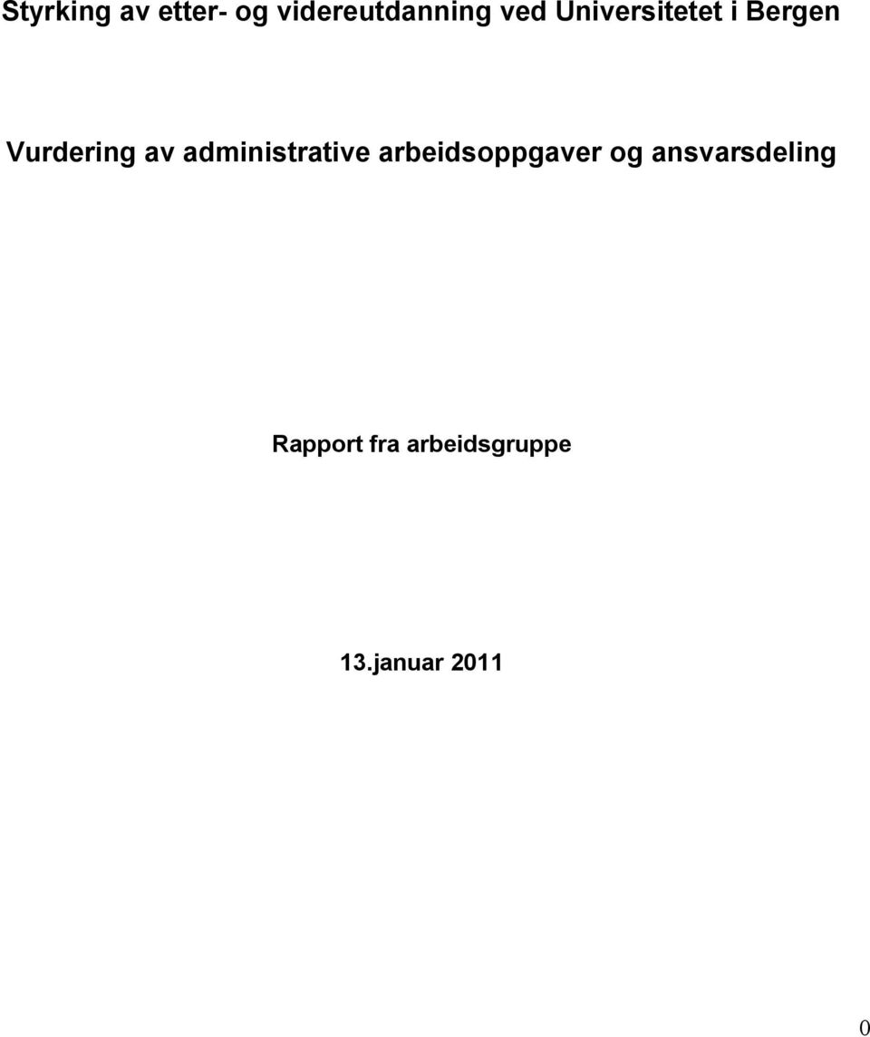 administrative arbeidsoppgaver og