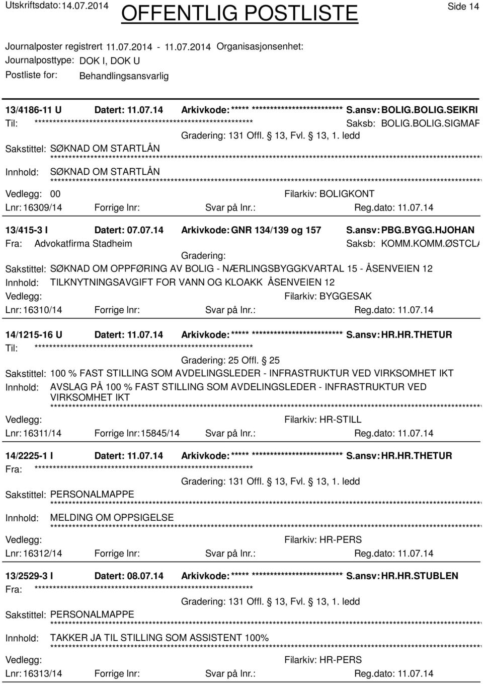 ansv: PBG.BYGG.HJOHAN Fra: Advokatfirma Stadheim Saksb: KOMM.