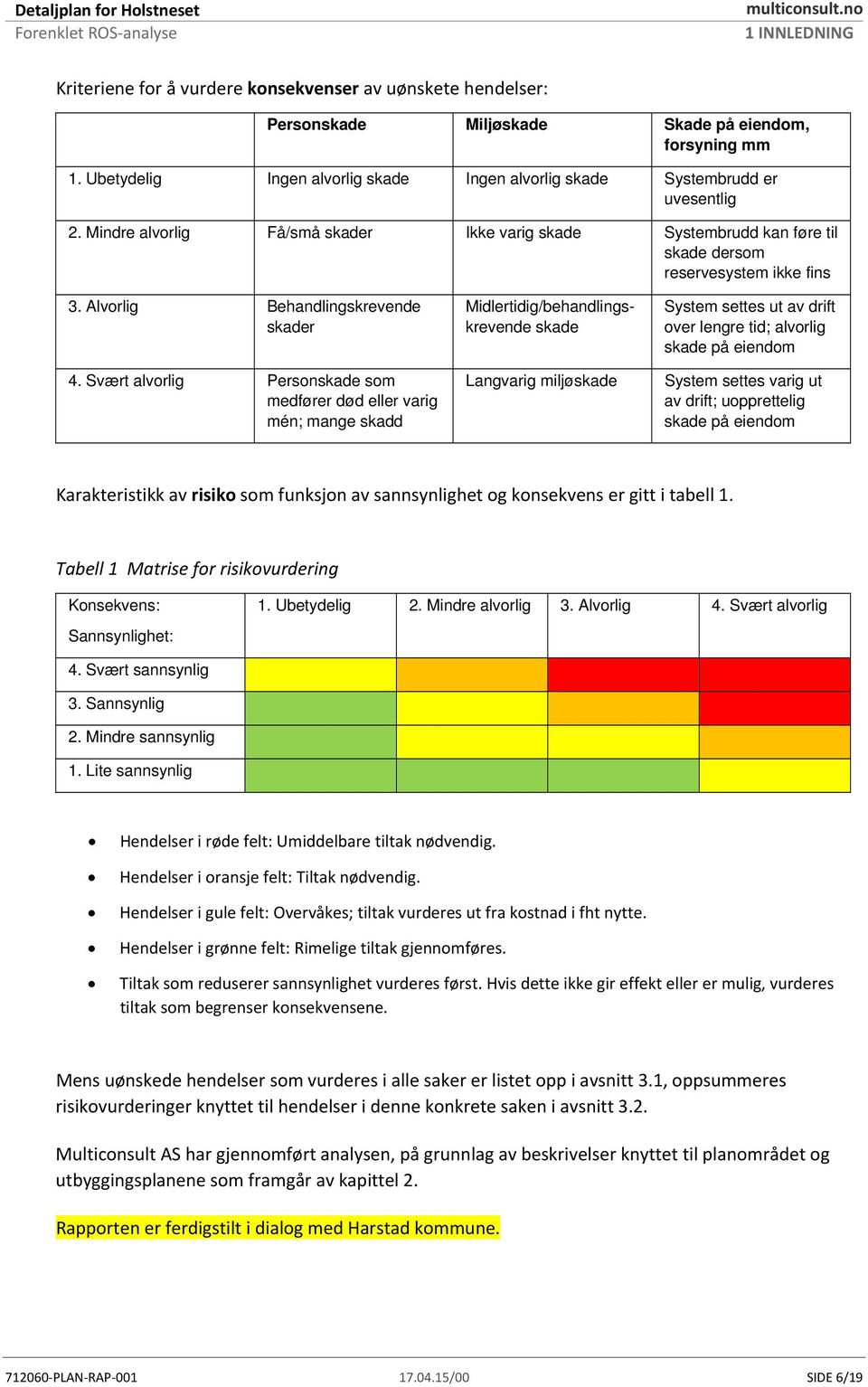 Alvorlig Behandlingskrevende skader 4.