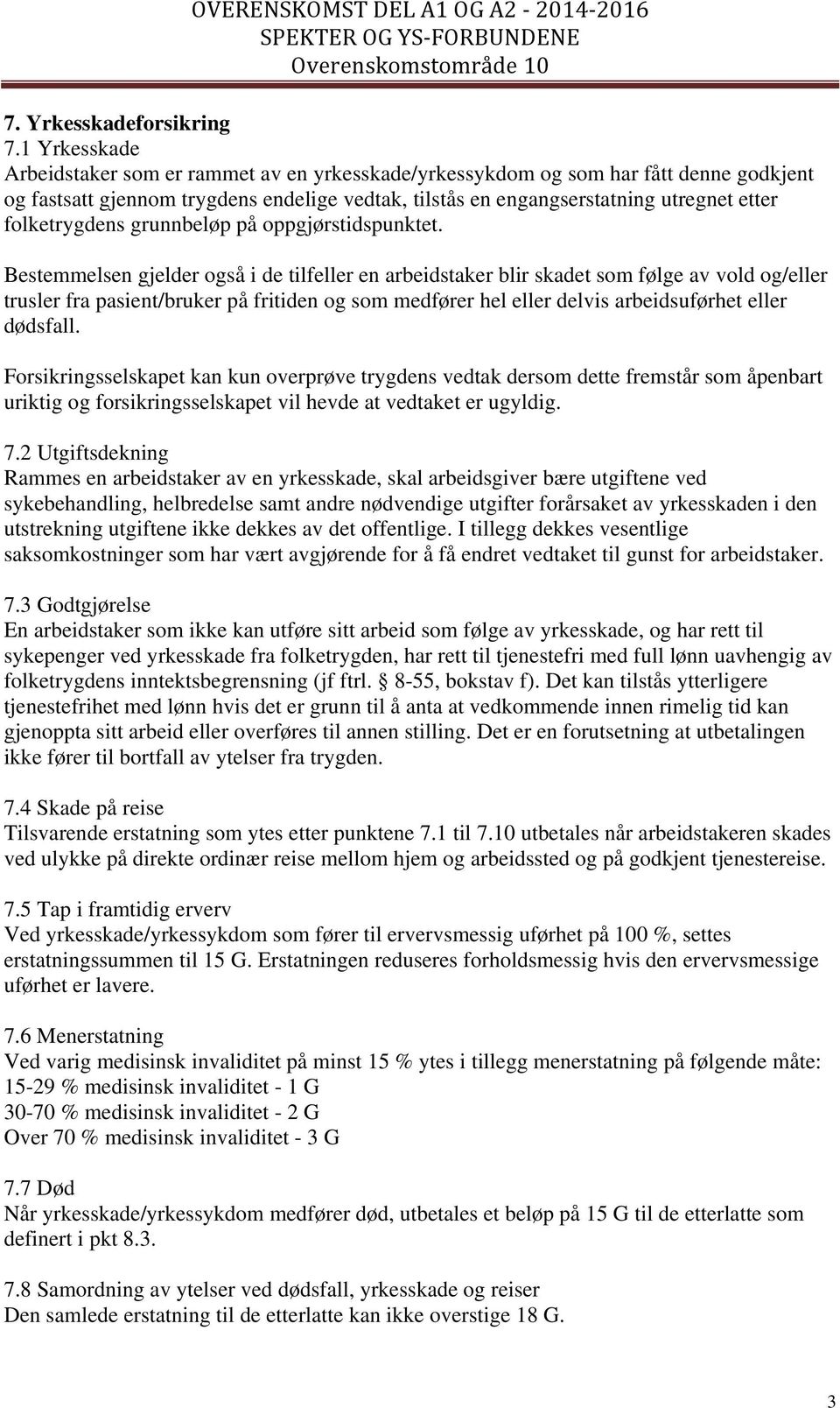 folketrygdens grunnbeløp på oppgjørstidspunktet.