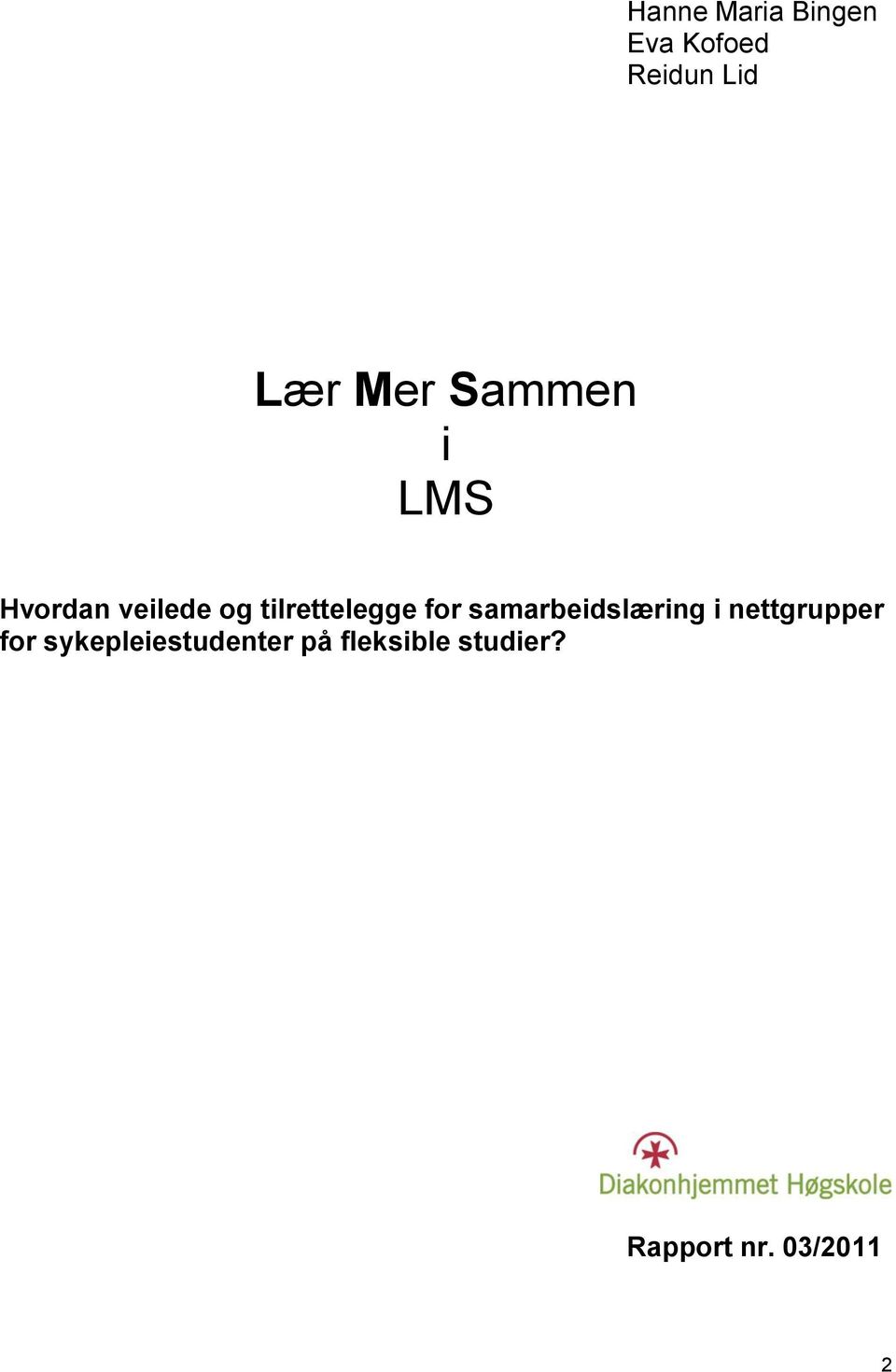 for samarbeidslæring i nettgrupper for