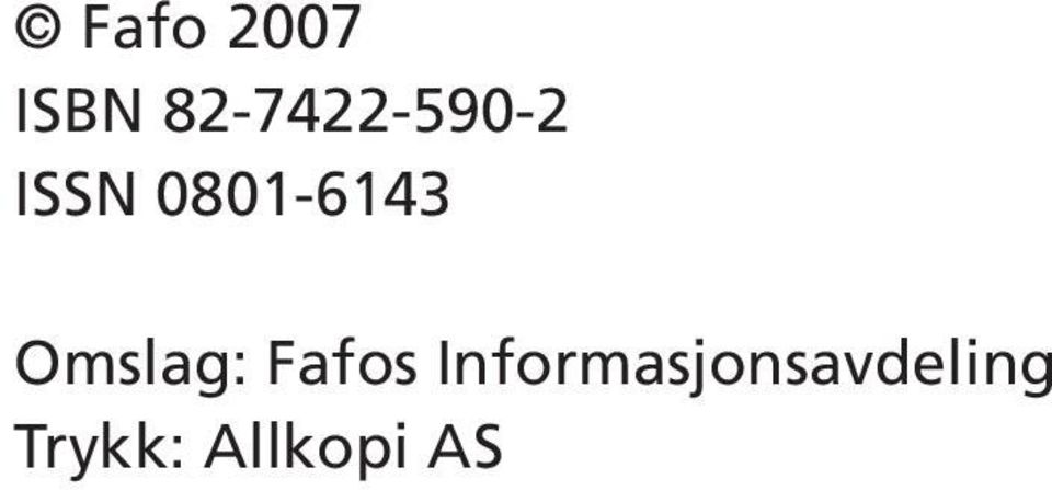 0801-6143 Omslag: Fafos