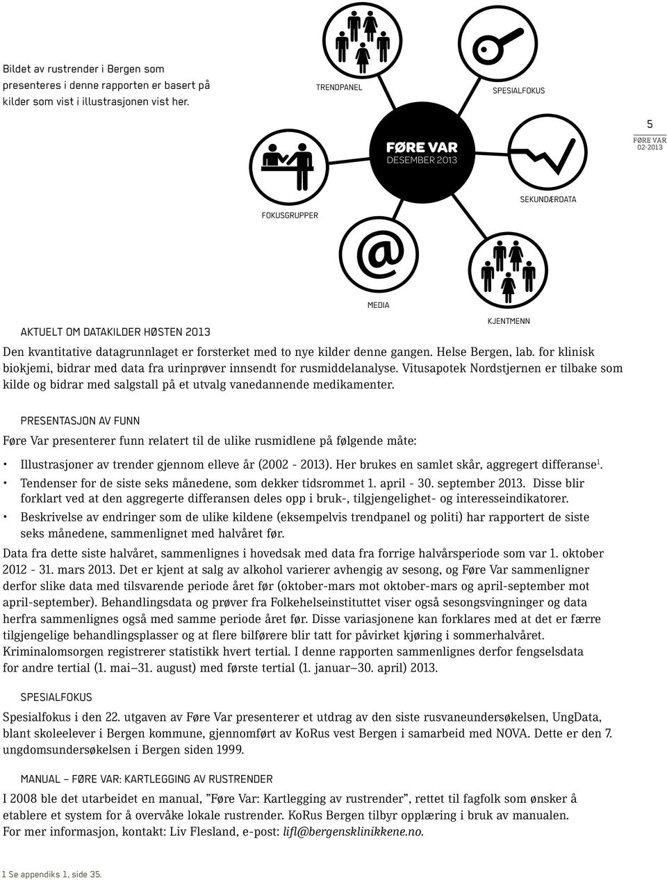 denne gangen. Helse Bergen, lab. for klinisk biokjemi, bidrar med data fra urinprøver innsendt for rusmiddelanalyse.