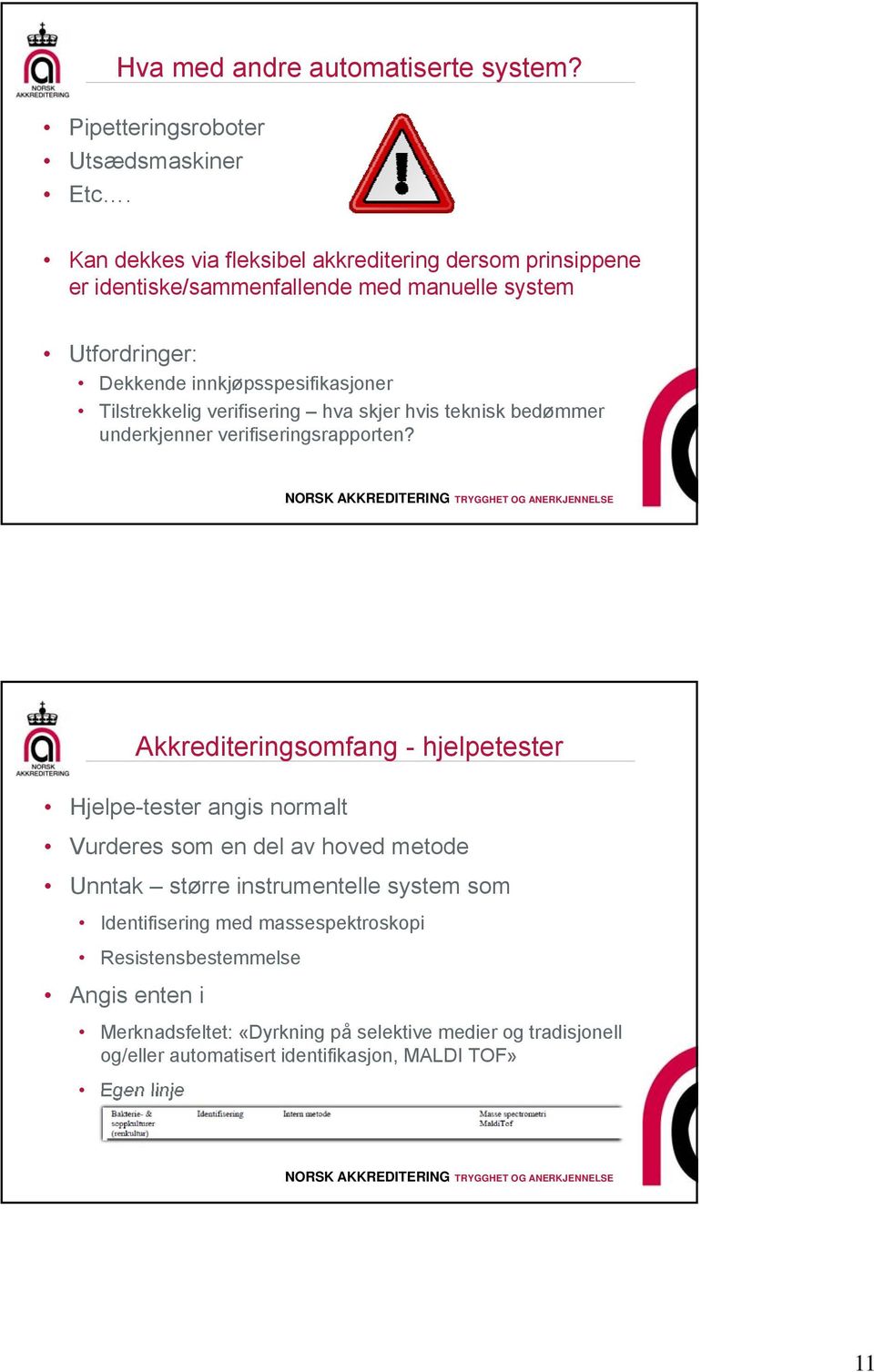 Tilstrekkelig verifisering hva skjer hvis teknisk bedømmer underkjenner verifiseringsrapporten?