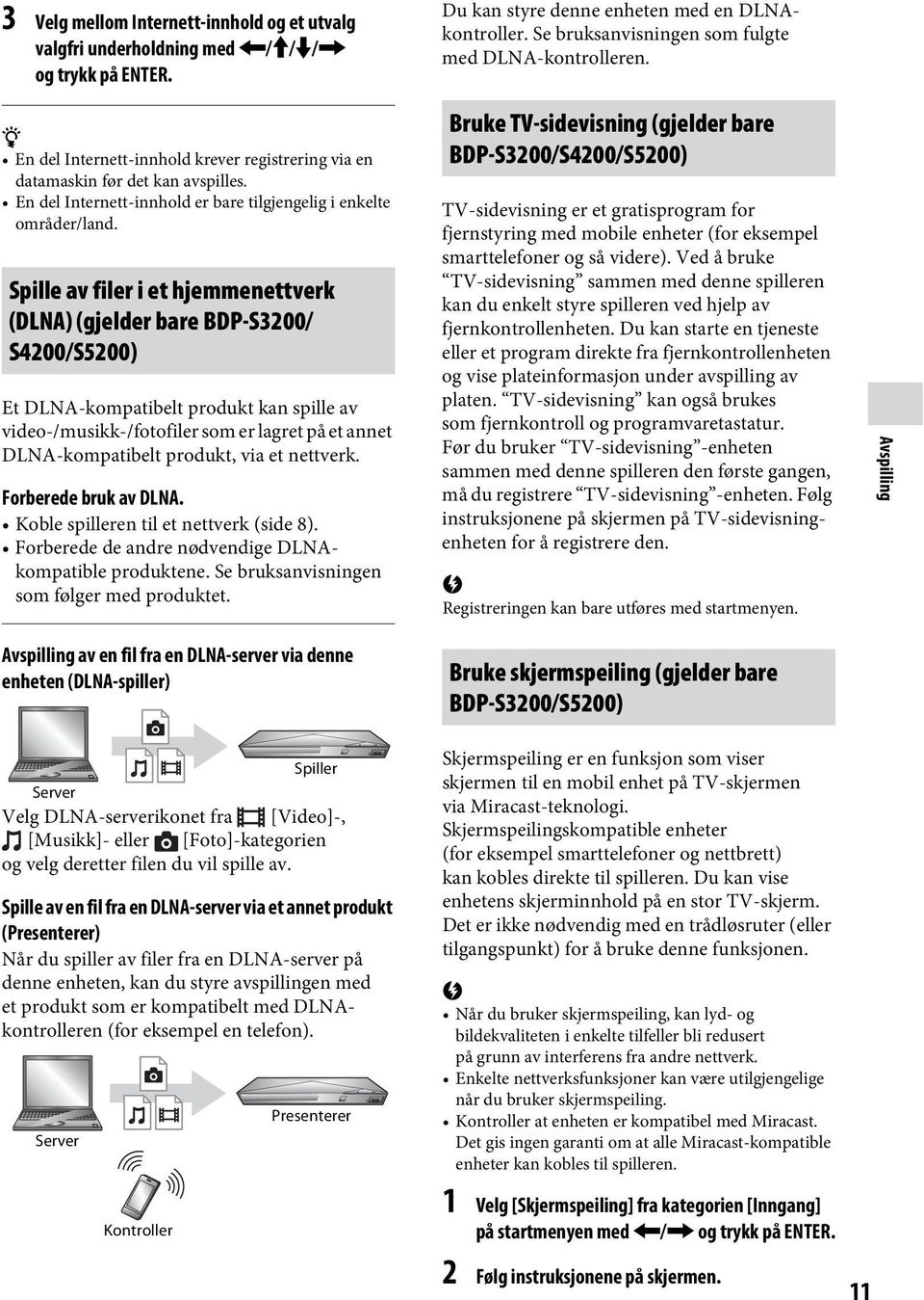 En del Internett-innhold er bare tilgjengelig i enkelte områder/land.