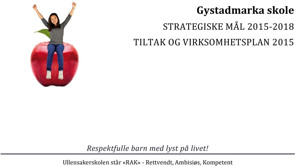 Respektfulle barn med lyst på livet!