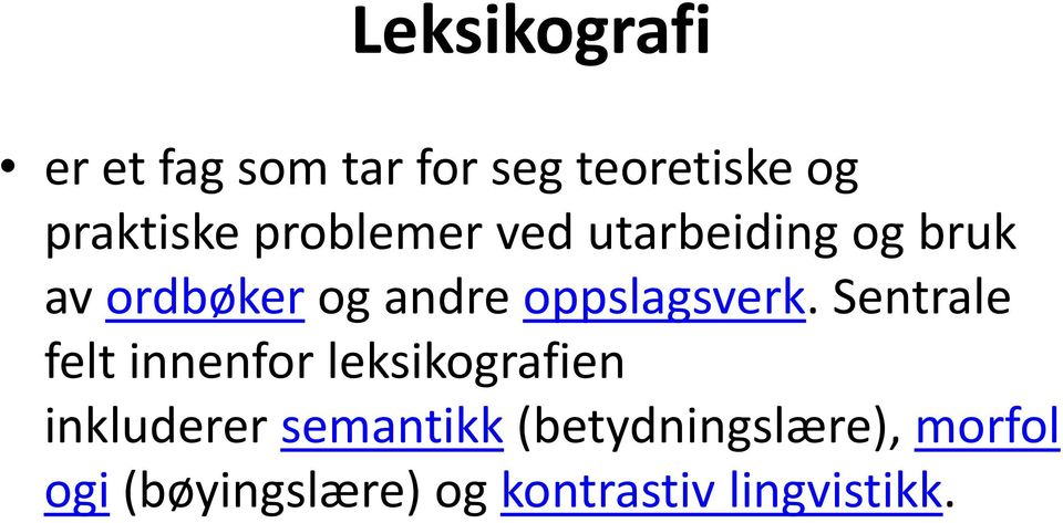 oppslagsverk.