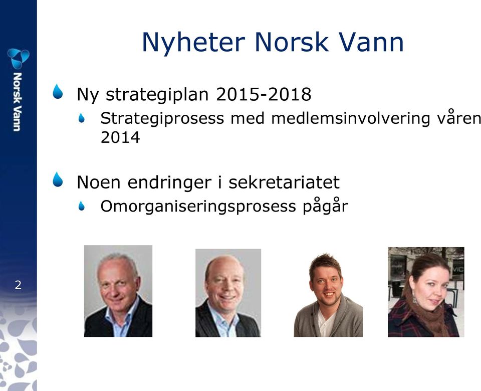 medlemsinvolvering våren 2014 Noen