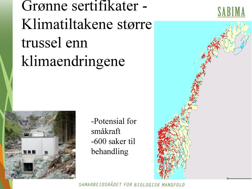 enn klimaendringene -Potensial