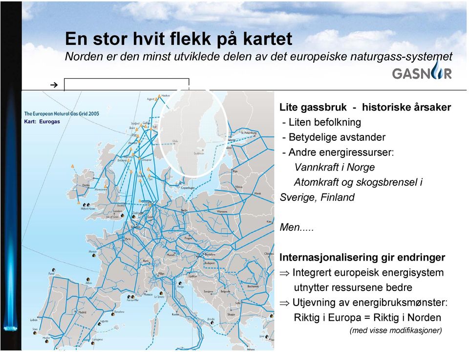 Norge Atomkraft og skogsbrensel i Sverige, Finland Men.