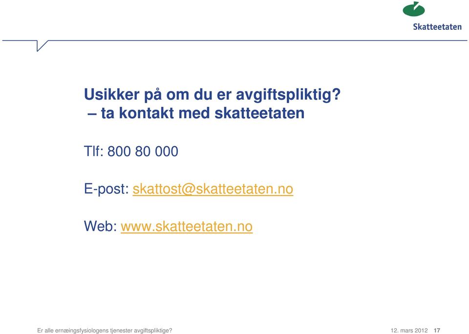 skattost@skatteetaten.