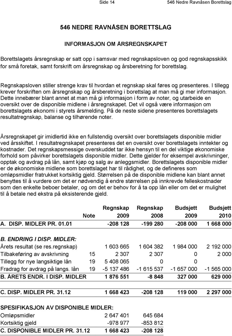 I tillegg krever forskriften om årsregnskap og årsberetning i borettslag at man må gi mer informasjon.