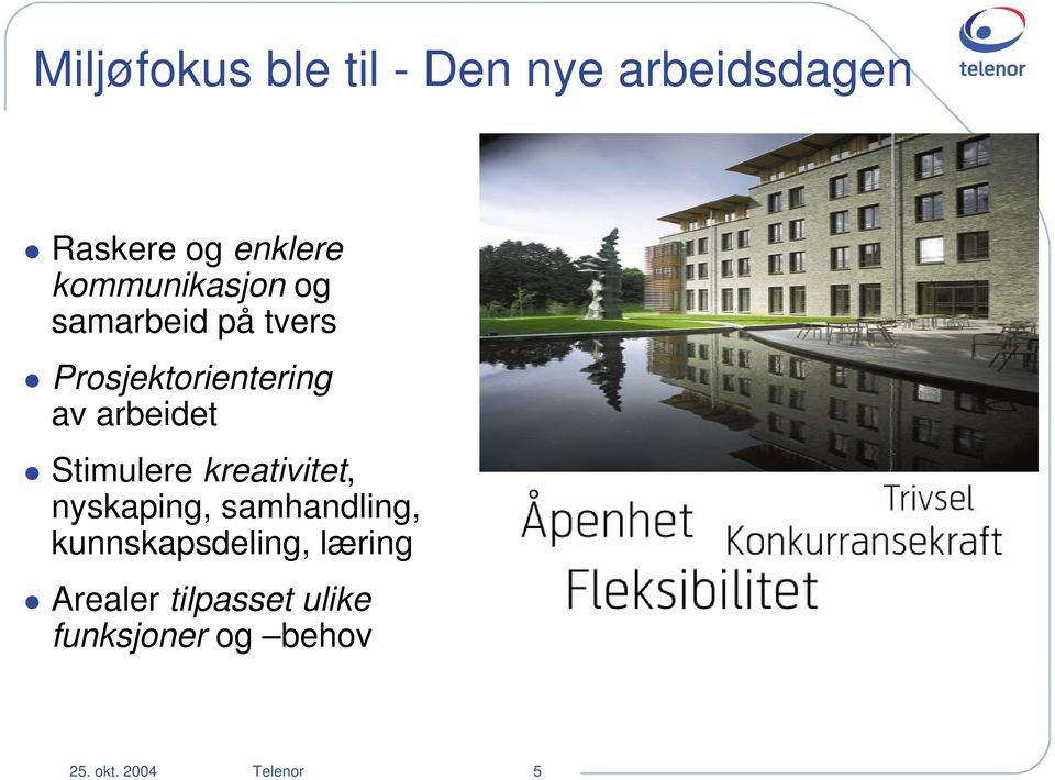 arbeidet Stimulere kreativitet, nyskaping, samhandling,