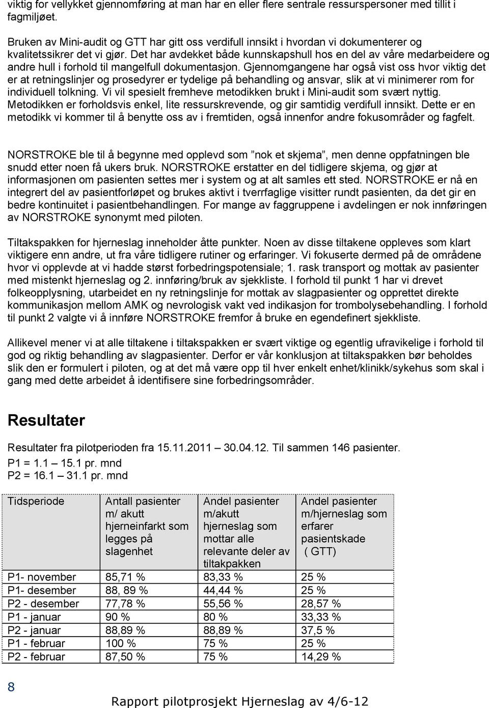 Det har avdekket både kunnskapshull hos en del av våre medarbeidere og andre hull i forhold til mangelfull dokumentasjon.