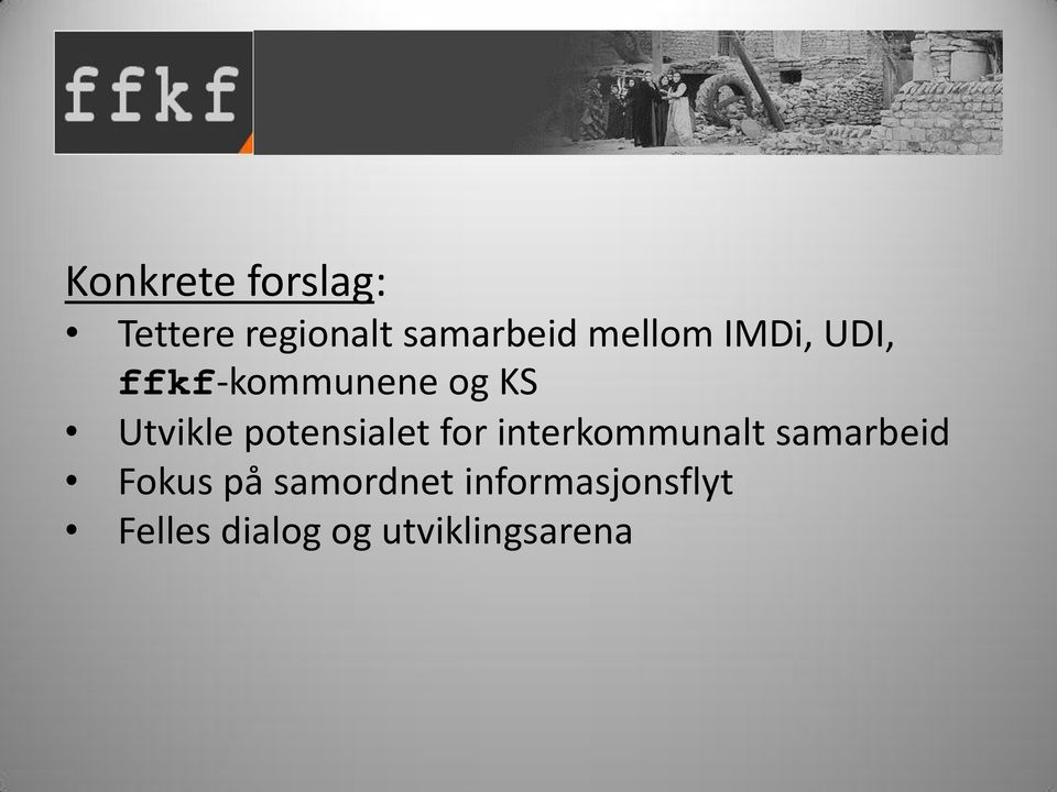 potensialet for interkommunalt samarbeid Fokus på