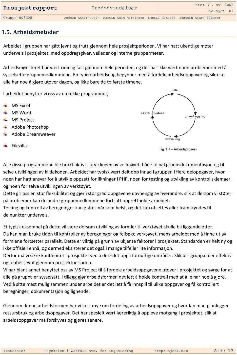 En typisk arbeidsdag begynner med å fordele arbeidsoppgaver og sikre at alle har noe å gjøre utover dagen, og ikke bare de to første timene.