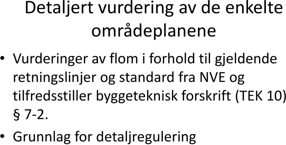 retningslinjer og standard fra NVE og