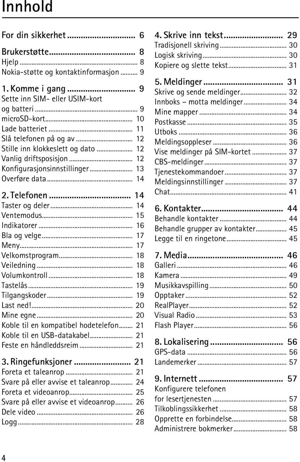 .. 14 Ventemodus... 15 Indikatorer... 16 Bla og velge... 17 Meny... 17 Velkomstprogram... 18 Veiledning... 18 Volumkontroll... 18 Tastelås... 19 Tilgangskoder... 19 Last ned!... 20 Mine egne.