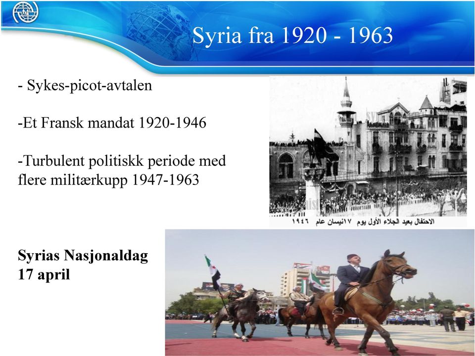 1920-1946 - Turbulent politiskk periode