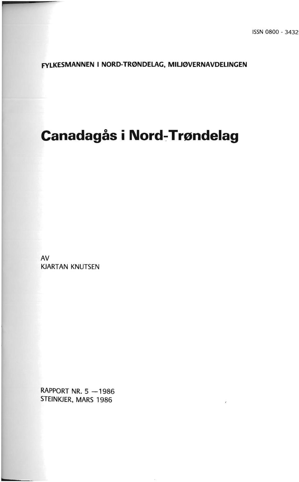 Canadagås i Nord~ Trøndelag AV