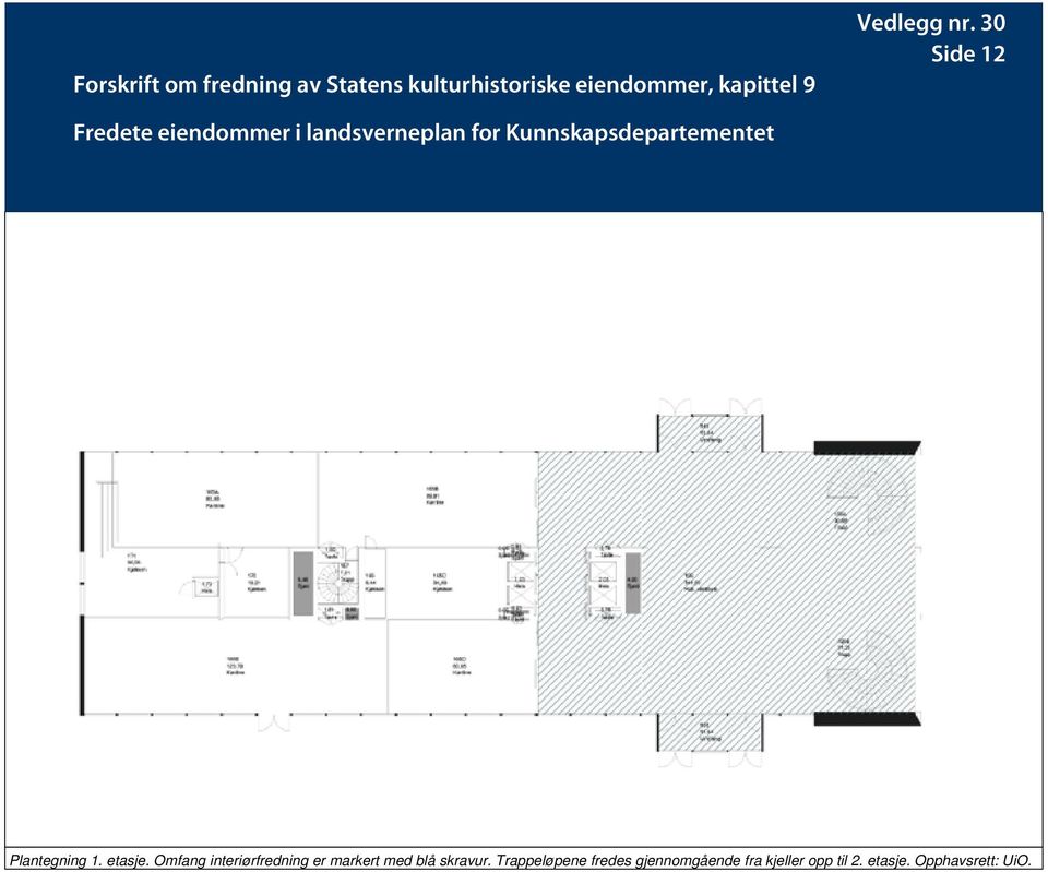 blå skravur.