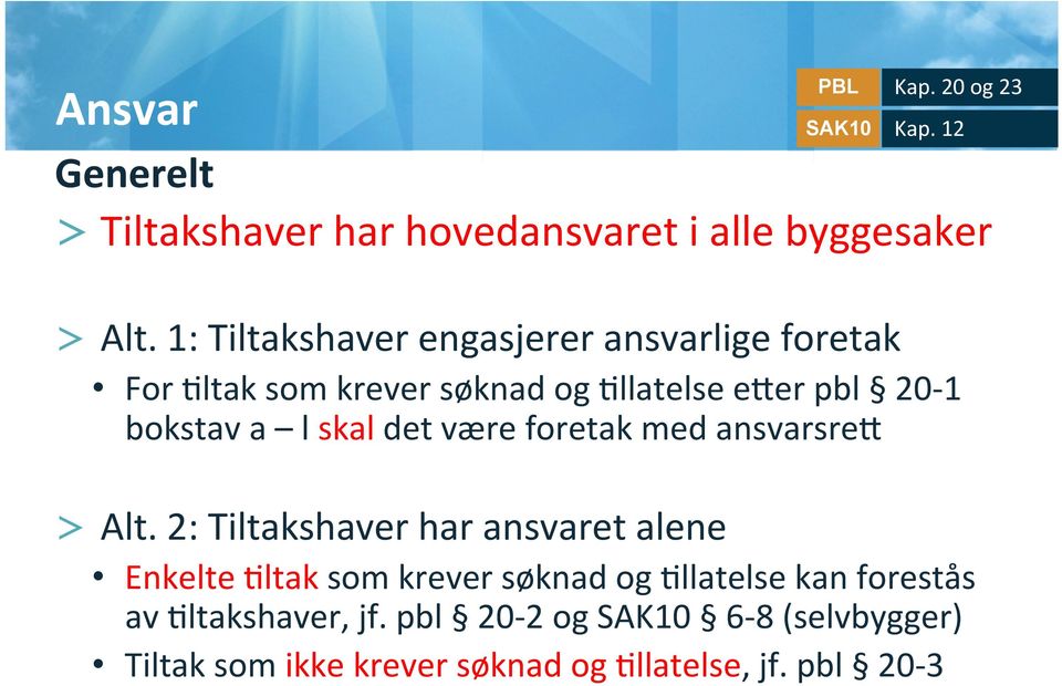 skal det være foretak med ansvarsret > Alt.