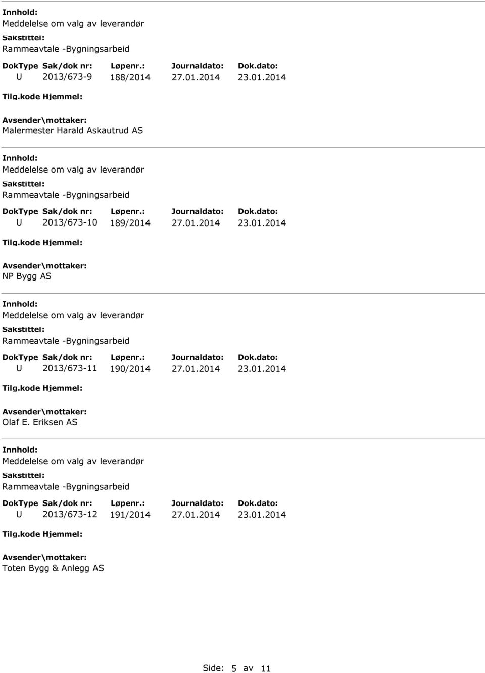 2013/673-11 190/2014 Olaf E.