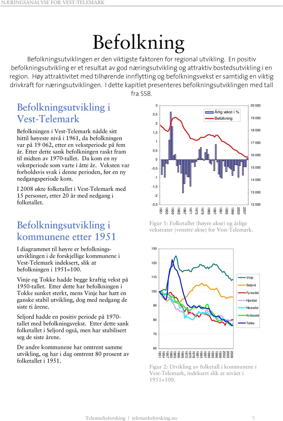 Befolkningsutvikling i Befolkningen i nådde sitt hittil høyeste nivå i 1961, da befolkningen var på 19 062, etter en vekstperiode på fem år.