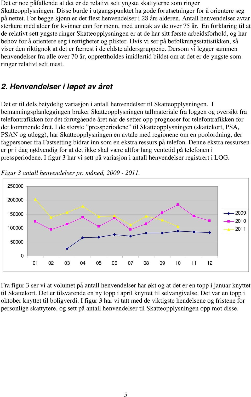 En forklaring til at de relativt sett yngste ringer Skatteopplysningen er at de har sitt første arbeidsforhold, og har behov for å orientere seg i rettigheter og plikter.