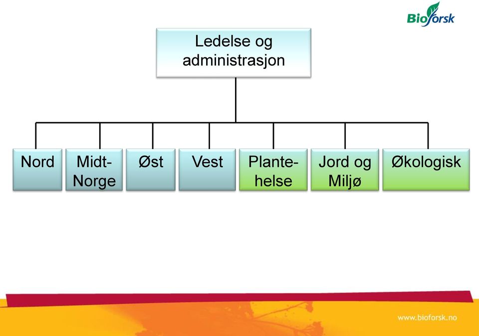 Midt- Norge Øst Vest