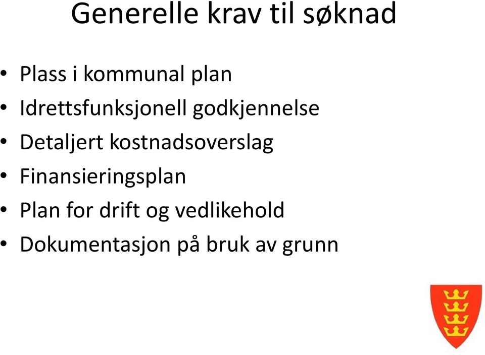 kostnadsoverslag Finansieringsplan Plan for