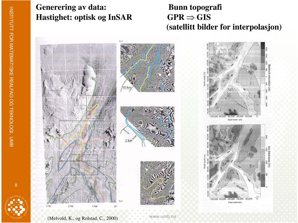 GIS (satellitt bilder for