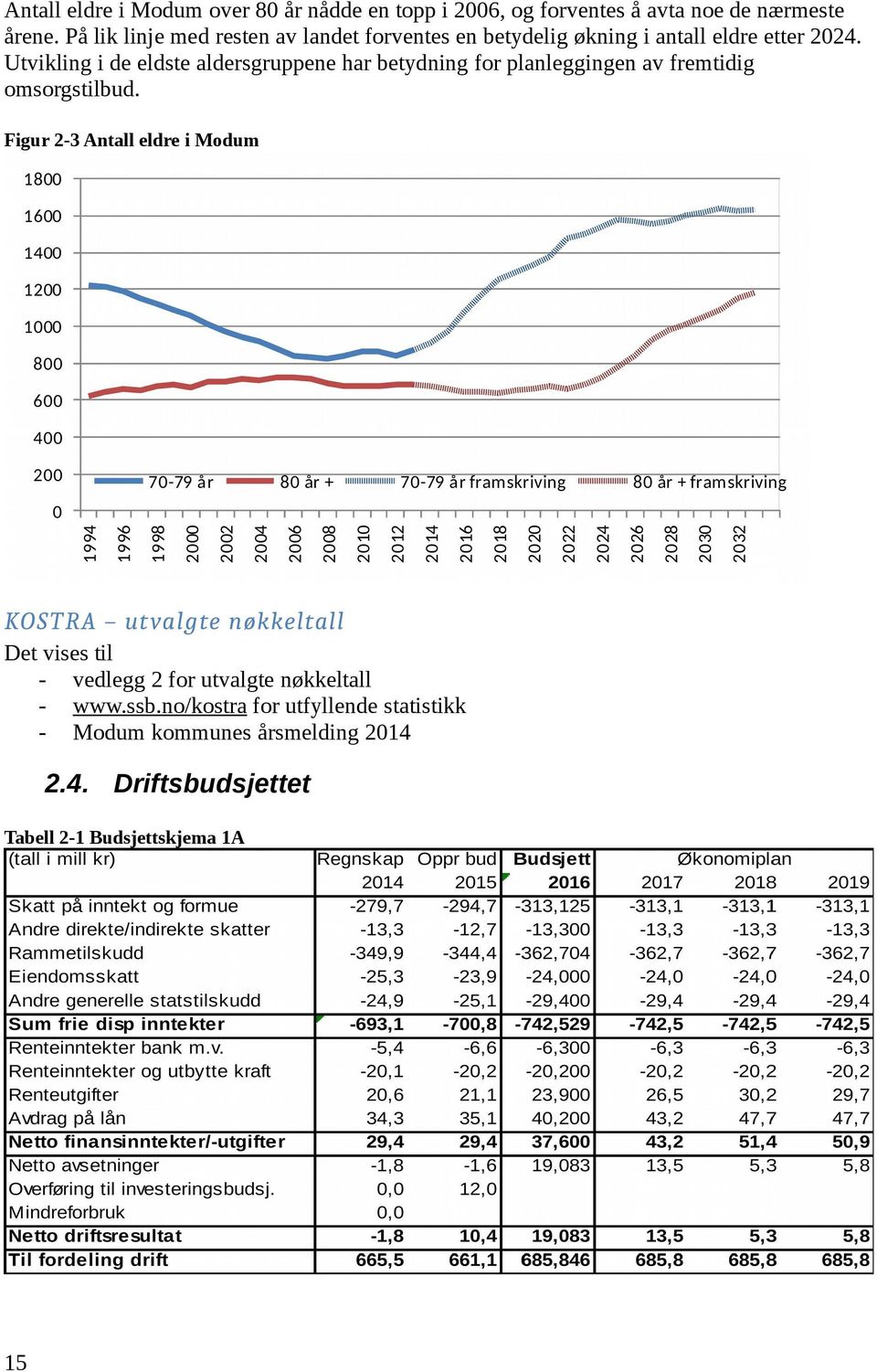 Utvikling i de eldste aldersgruppene har betydning for planleggingen av fremtidig omsorgstilbud.