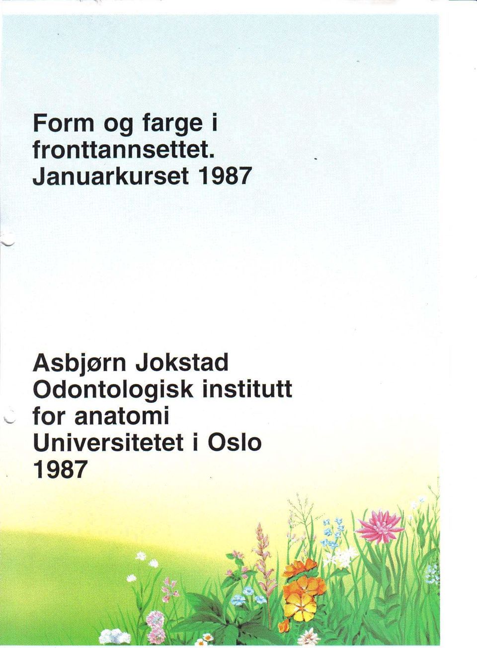 Jokstad Odontologisk institutt