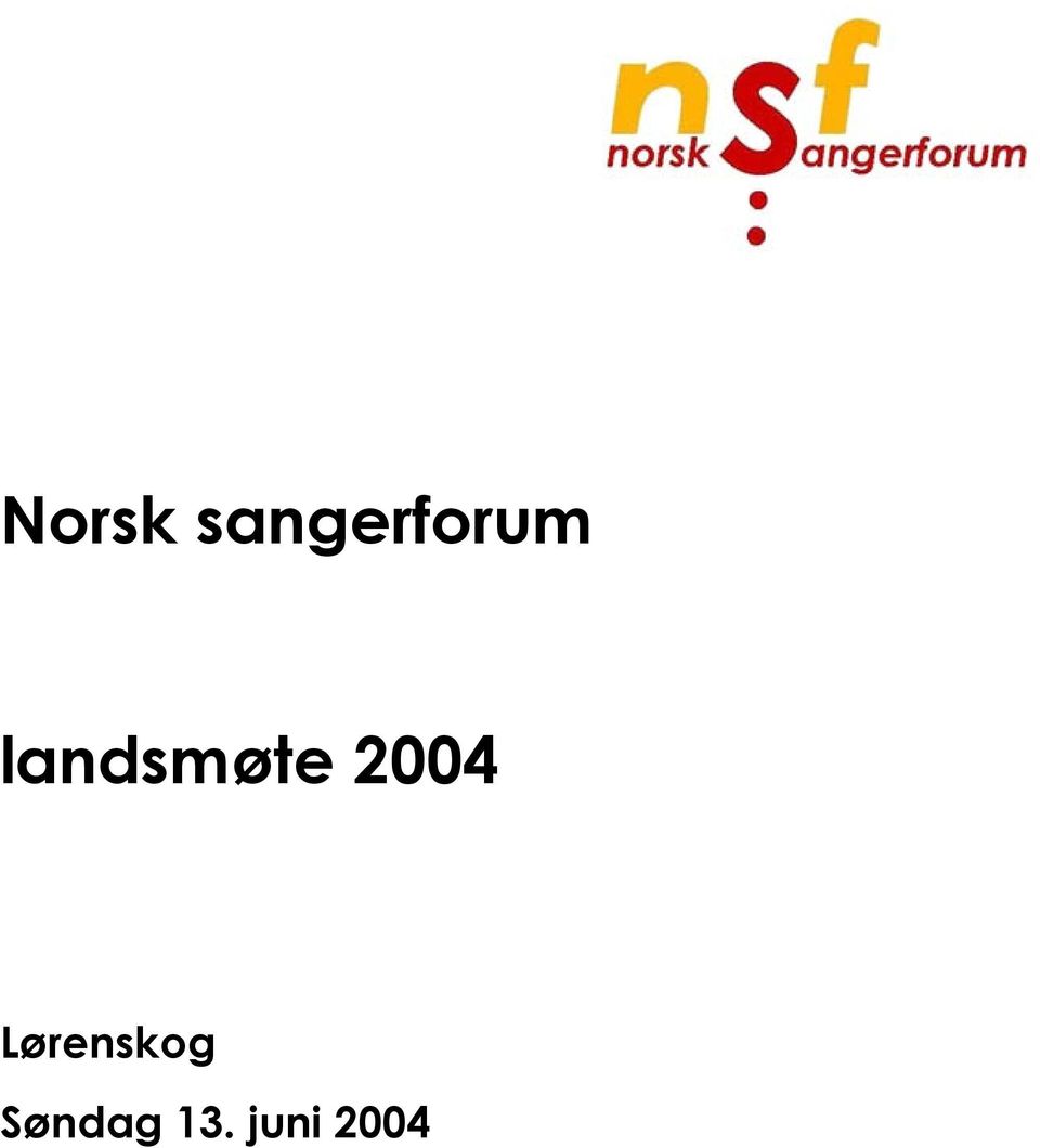 landsmøte 2004