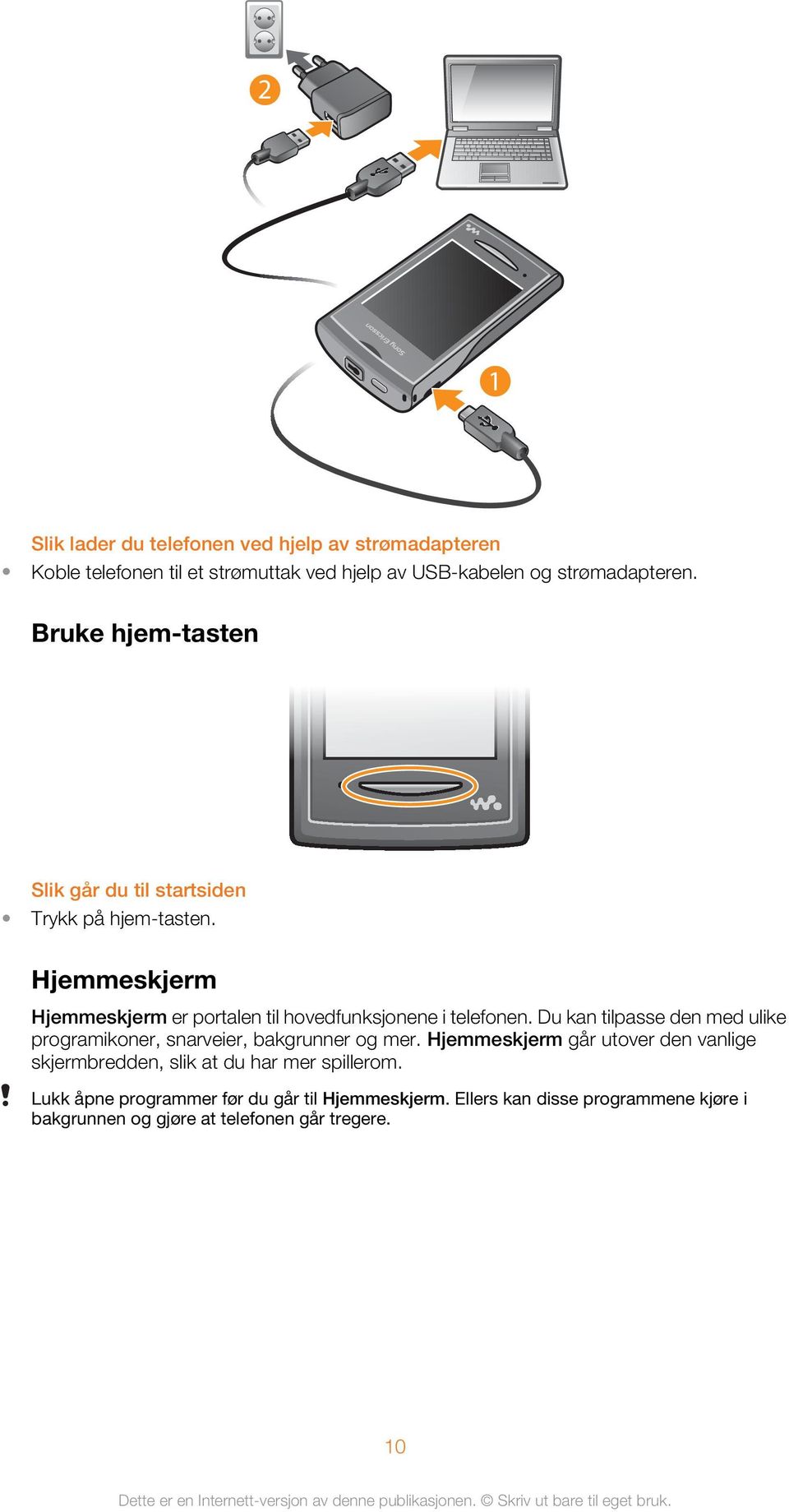 Du kan tilpasse den med ulike programikoner, snarveier, bakgrunner og mer.