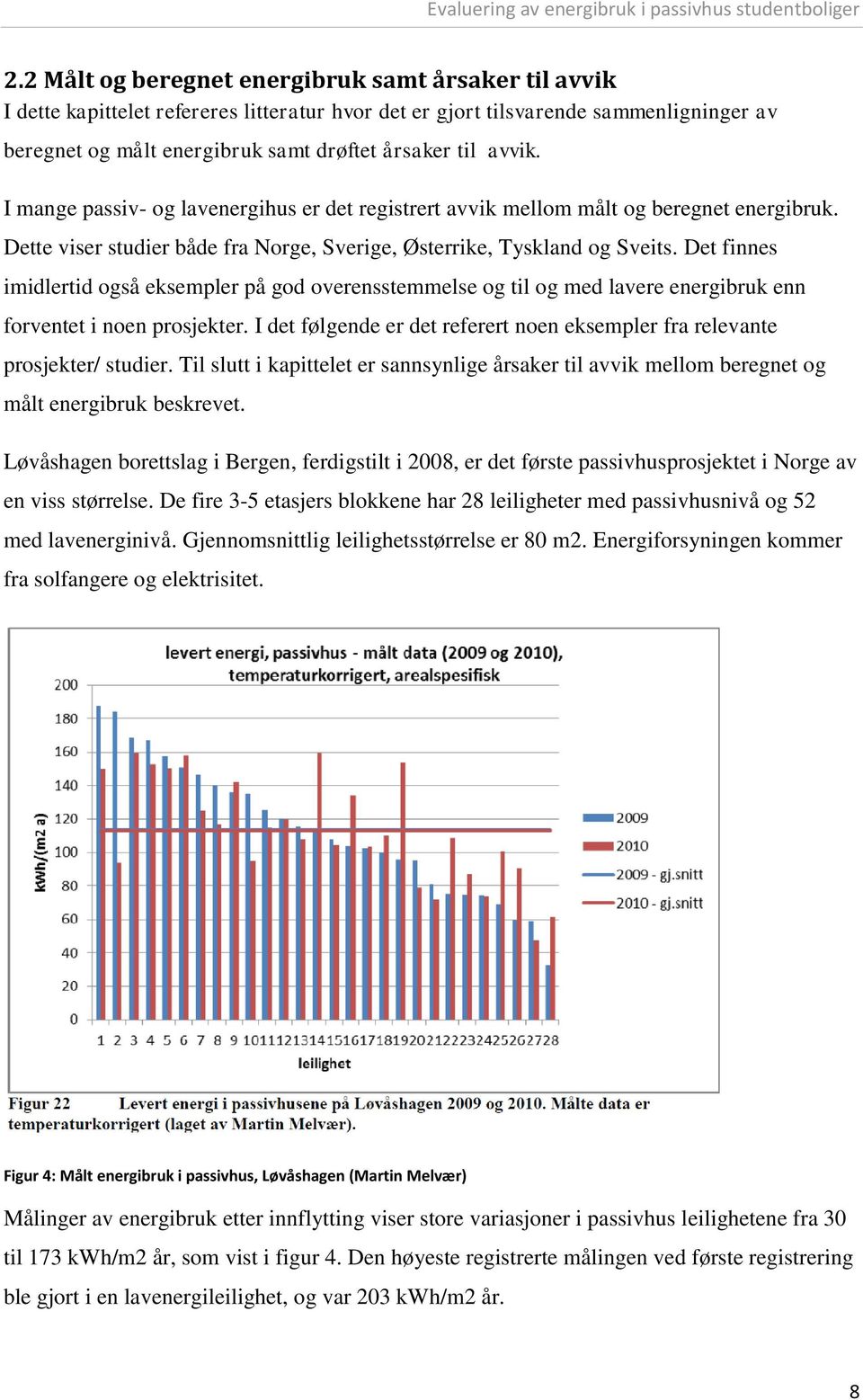 Det finnes imidlertid også eksempler på god overensstemmelse og til og med lavere energibruk enn forventet i noen prosjekter.