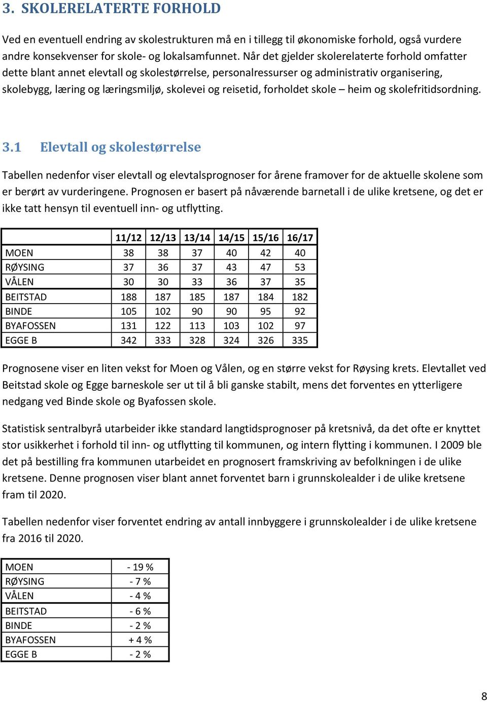 forholdet skole heim og skolefritidsordning. 3.