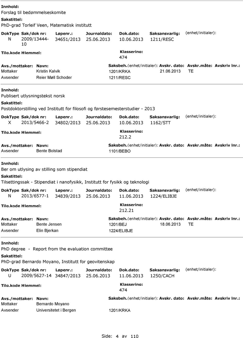 2013 TE Reier Møll Schoder 1211/RESC ublisert utlysningstekst norsk ostdoktorstilling ved nstitutt for filosofi og førstesemesterstudier - 2013 2013/5466-2 34802/2013 10.06.2013 1162/STT 212.2 Avs.