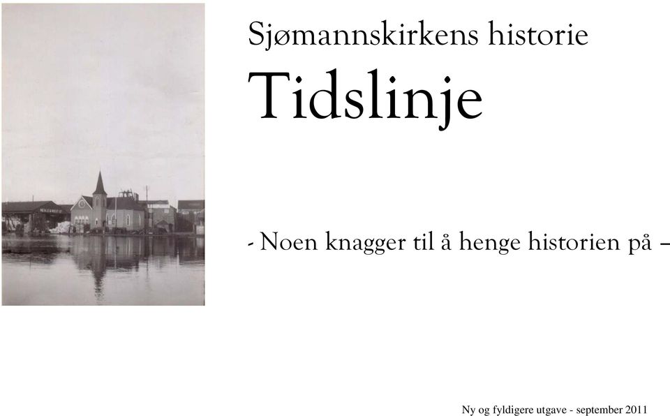 å henge historien på Ny og